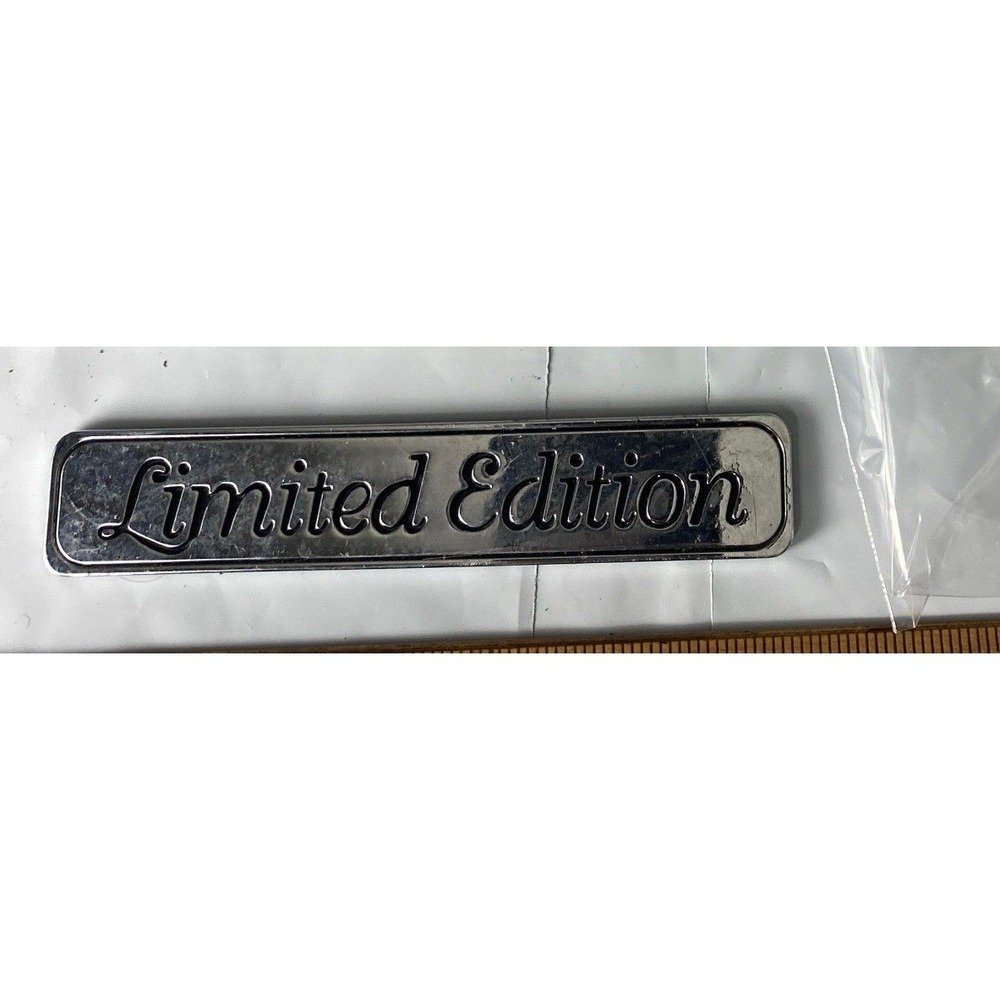 Chrysler Limited Edition Rear Trunk Emblem Badge Chrome OEM‎